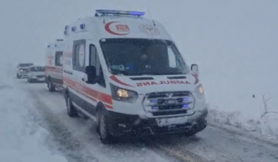 İneğin darbesiyle yaralanan gencin imdadına ekipler ulaştı