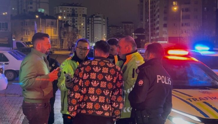 Kayseri'de polisten kaçan iki alkollü sürücüye 920 bin lira ceza kesildi