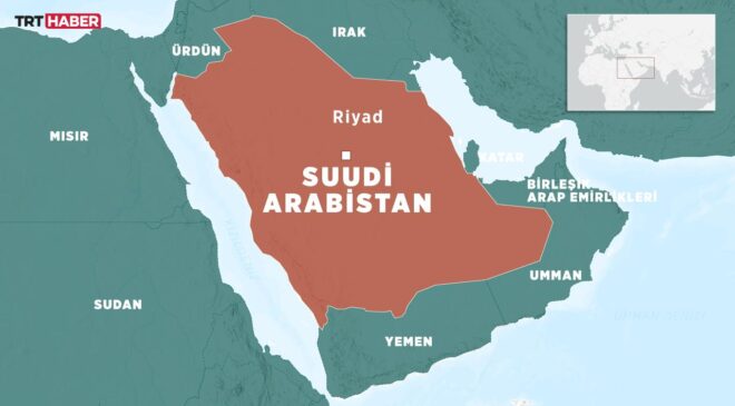 Suudi Arabistan’da yerleşim alanına mühimmat düştü: 2 ölü, 12 yaralı