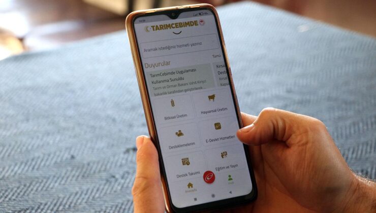Tarımda dijital uygulamalar, üreticilere ve vatandaşlara yeni imkanlar sunuyor