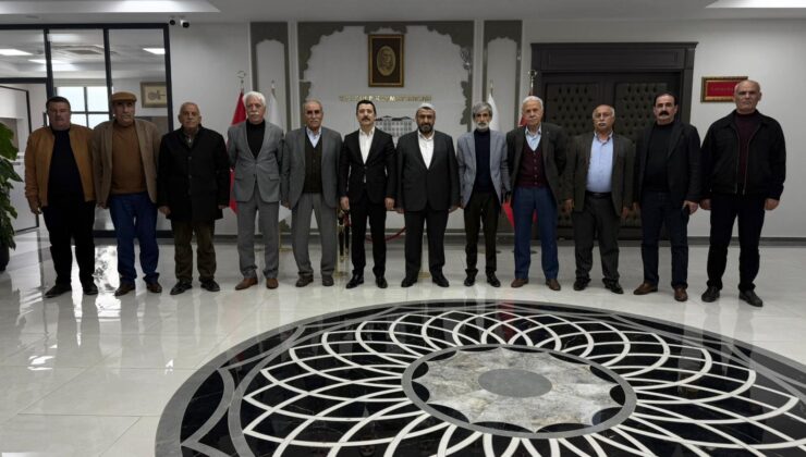Hevedanlılar Aşiretinden kaymakam ve başkanlara ziyaret