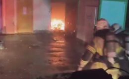 Diyarbakır’da hastane deposunda yangın