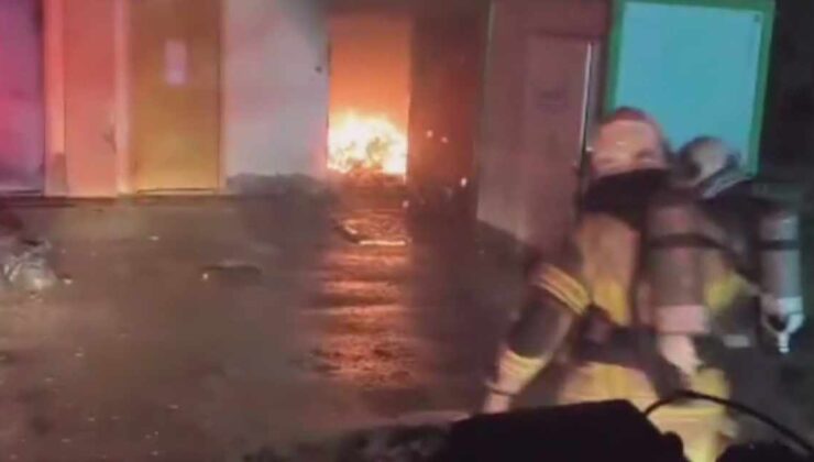 Diyarbakır’da hastane deposunda yangın