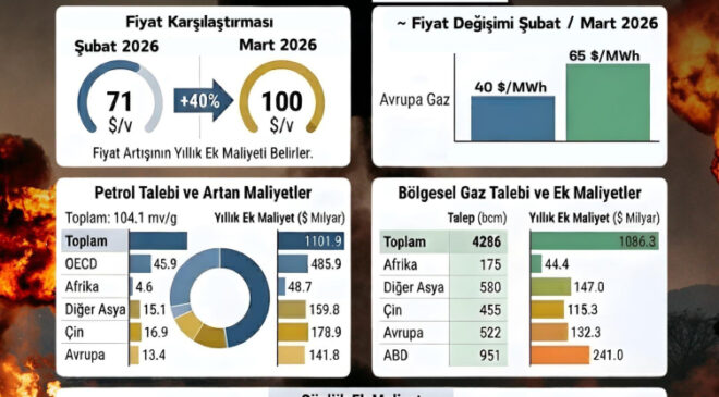 Fatih Dönmez: Enerji piyasalarında yaşanan depremi tüm dünya hissediyor