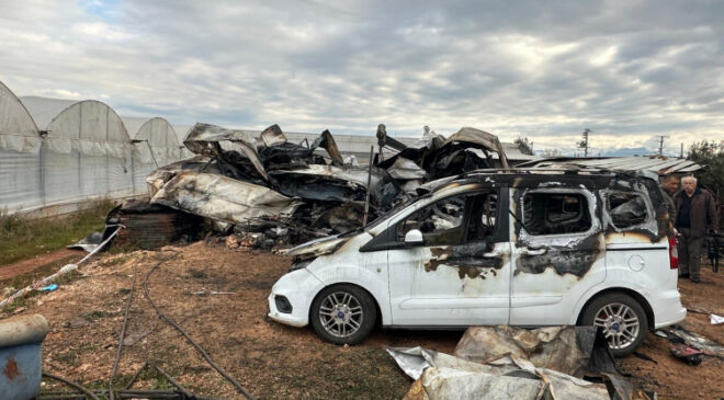 Antalya’da yangın faciası