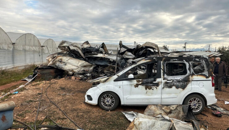 Antalya’da yangın faciası