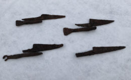 Hadrianopolis Antik Kenti'nde 1500 yıllık bıçaklar gün yüzüne çıkarıldı