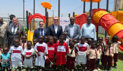 TİKA’nın Sudan’da kurduğu çocuk parkı açıldı