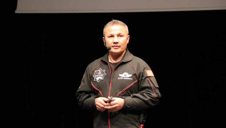 Türkiye'nin ilk astronotu Gezeravcı öğrencilerle buluştu