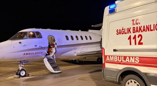 18 günlük bebek için ekipler seferber oldu