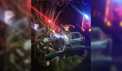 Antalya’da feci kaza: 2 ölü, 2 yaralı