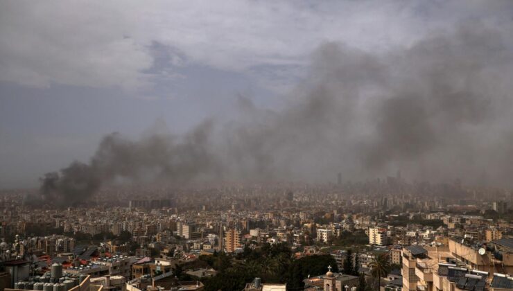 Soykırımcı İsrail ordusu Beyrut’a şiddetli hava saldırıları düzenliyor
