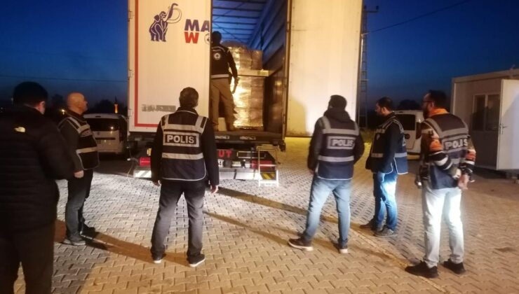 Tokatta bir tırda 18 düzensiz göçmen yakalandı