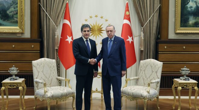 Erdoğan’dan Peşmergeler için taziye mesajı