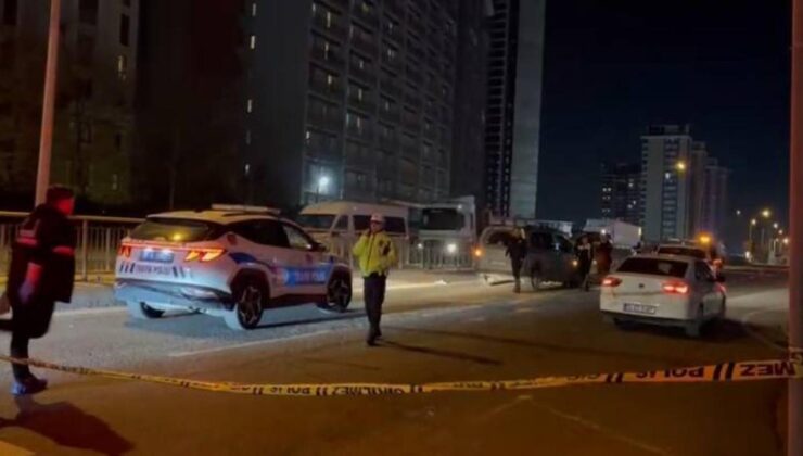 İstanbul'da motosiklet yayaya çarptı: 1 ölü