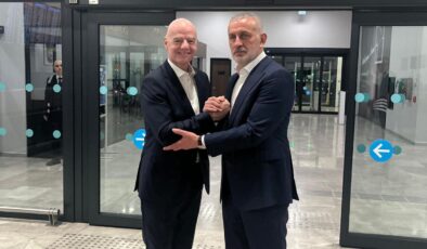 FIFA Başkanı Infantino İstanbul'a geldi