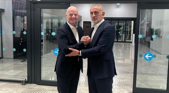 FIFA Başkanı Infantino İstanbul'a geldi