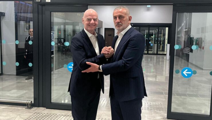 FIFA Başkanı Infantino İstanbul'a geldi