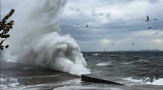 Güney Ege için fırtına uyarısı