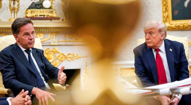 ABD Başkanı Trump, NATO Genel Sekreteri Rutte ile Beyaz Saray’da görüştü