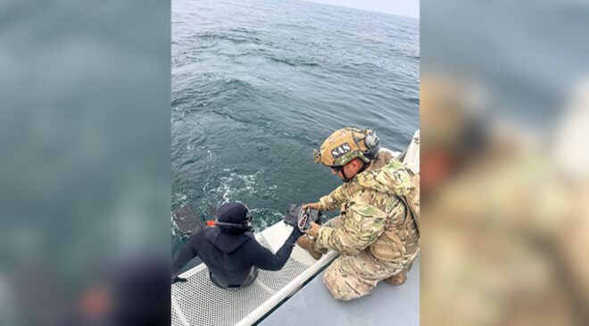 İğneada açıklarında tespit edilen mayın imha edildi