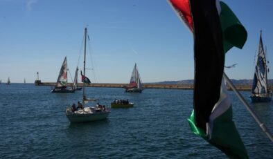 İsrail basını: Uluslararası sularda Küresel Sumud Filosu'na müdahaleye başlandı