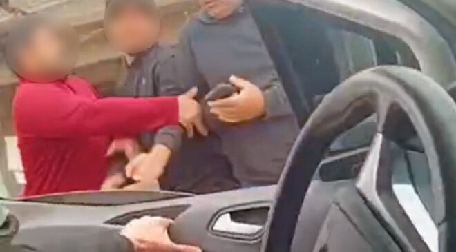 Dicle Elektrik ekiplerine saldırı anı kamerada