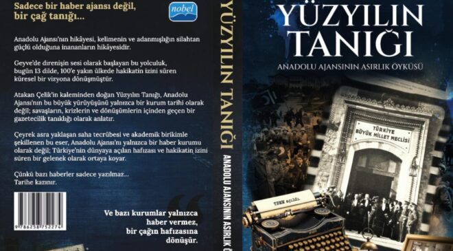 Anadolu Ajansının asırlık öyküsü kitaplaştı