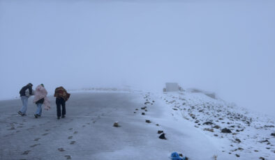 Nemrut Dağı’nda ulaşım durdu