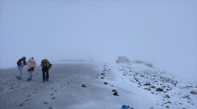 Nemrut Dağı’nda ulaşım durdu
