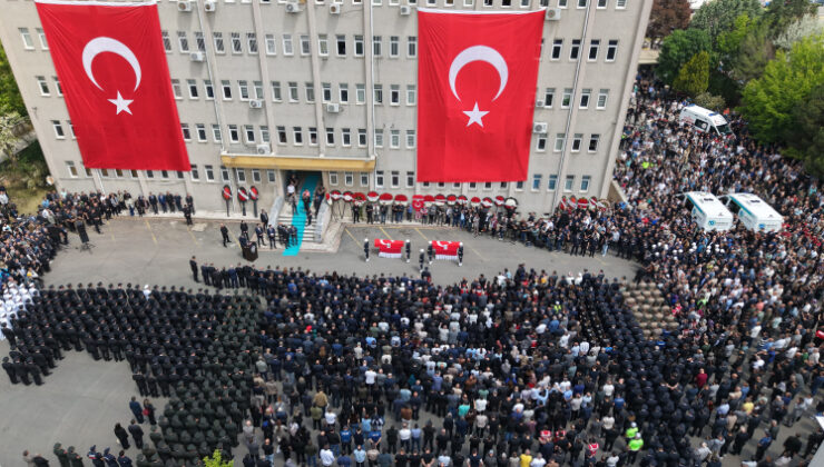 Tekirdağ'da şehitlerimizin cenaze namazı kılındı