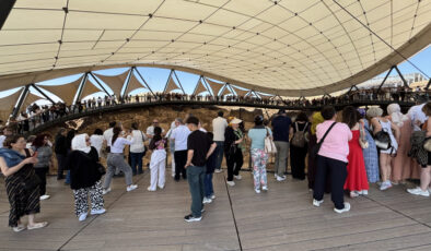 Göbeklitepe'de bayram tatili yoğunluğu yaşanıyor