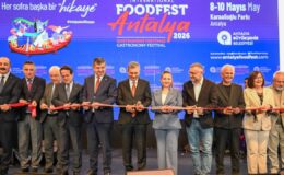 Antalya gastronomi festivali kapılarını açtı