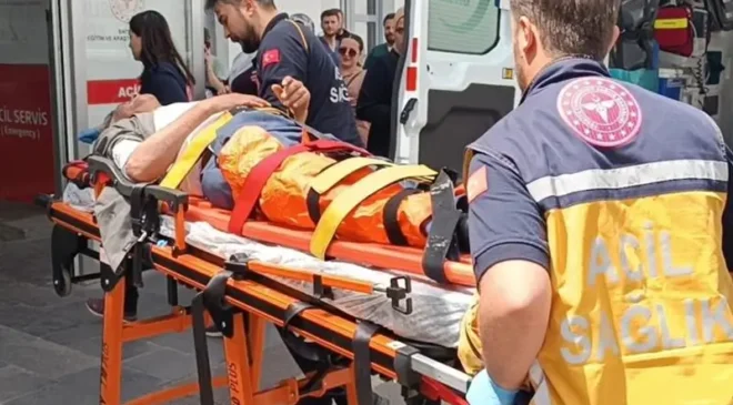 Batman’da tren yayaya çarptı