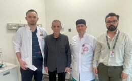 Üç damarı kapalı hasta küçük kesiyle yapılan bypassla sağlığına kavuştu
