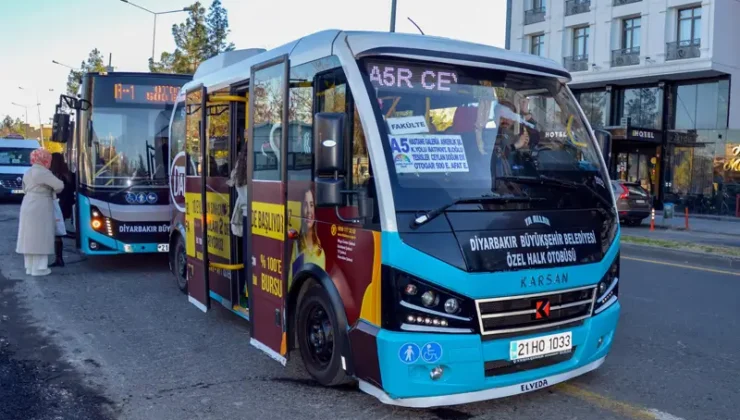 Diyarbakır’daki halk otobüslerinde ödeme yöntemi değişti
