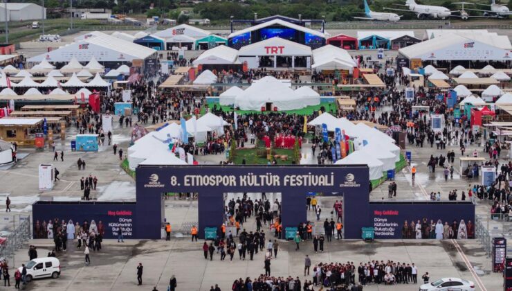 8. Etnospor Kültür Festivali başladı