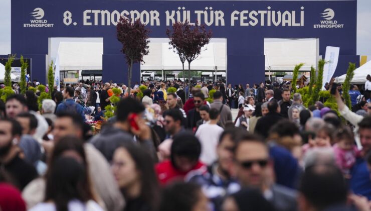 8. Etnospor Kültür Festivali'ne üçüncü gününde yoğun ilgi