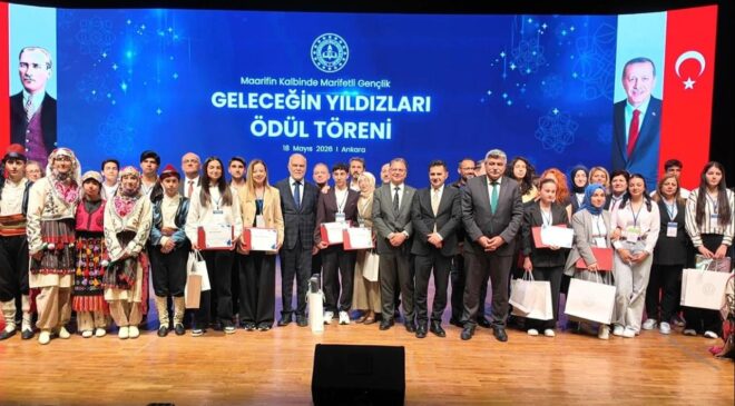MEBin 'Geleceğin Yıldızları' yarışmasının ödülleri sahiplerini buldu
