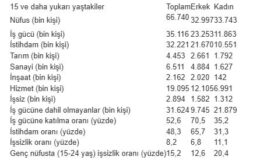 Yılın ilk çeyreğinde işsizlik azaldı
