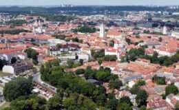 Litvanya’nın başkenti Vilnius’ta görülen şüpheli İHA paniğe neden oldu