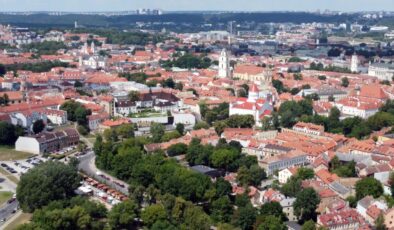 Litvanya’nın başkenti Vilnius’ta görülen şüpheli İHA paniğe neden oldu