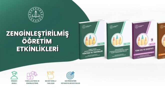 MEB'in Zenginleştirilmiş Öğretim Etkinlikleri Kitapları yayımlandı