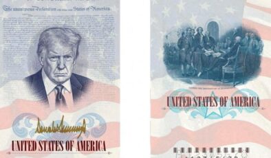 ABD’de Trump portreli pasaport dönemi