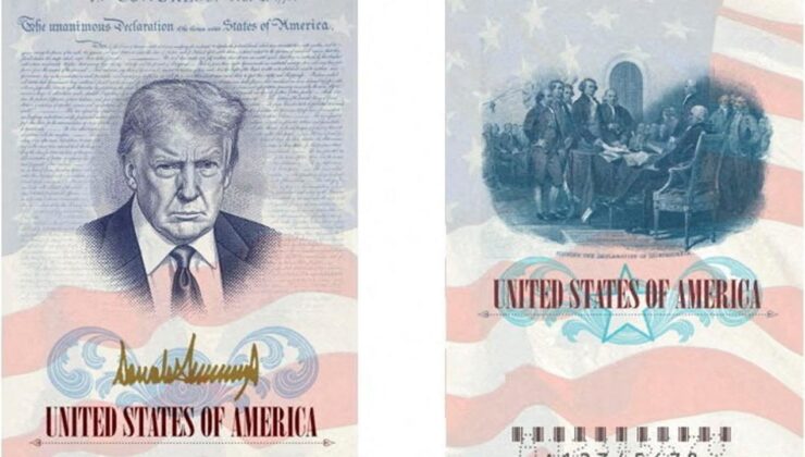 ABD’de Trump portreli pasaport dönemi