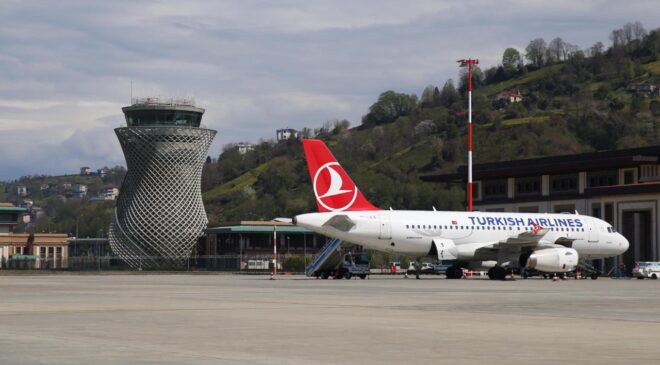 Rize-Artvin Havalimanı 4 yılda 4,2 milyon yolcuya hizmet verdi