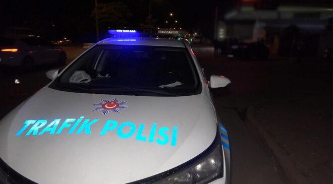 Alkollü bisiklet sürücüsüne 25 bin lira ceza kesildi