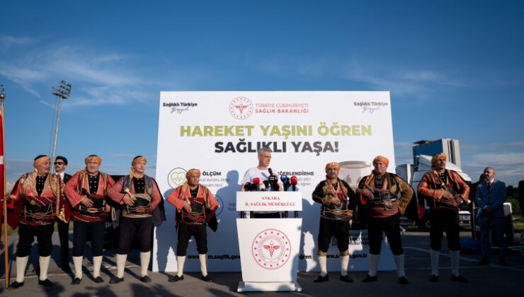 Sağlık Bakanlığı, 'Hareket Yaşını Öğren, Sağlıklı Yaşa' kampanyası başlattı