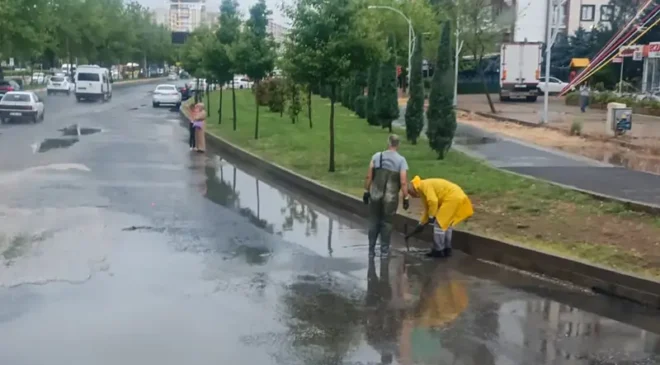 Diyarbakır’a önce yağmur sonra ihbar yağdı