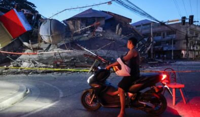 Filipinler’de meydana gelen 7,8 büyüklüğündeki depremde ölü sayısı 45’e yükseldi
